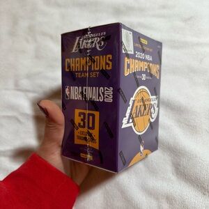 NWT Los Angeles Lakers 2020 NBA Champions Panini 30 Card Team Set